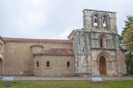 Monastery of Estibaliz in Alava, Spainの写真素材