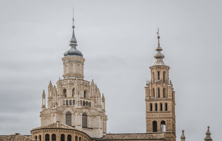Cathedral of Tarazona in Zaragoza, Spainの写真素材