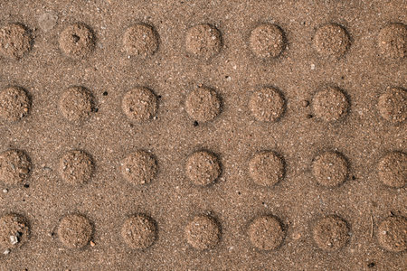 beautiful rhythmic pattern on the sand. Abstract background texture. Geometric pattern