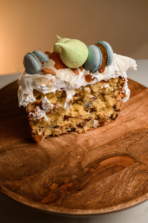 The essence of Easter joy. Perfect pie slice