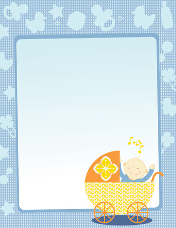 Baby Backgroundのイラスト素材