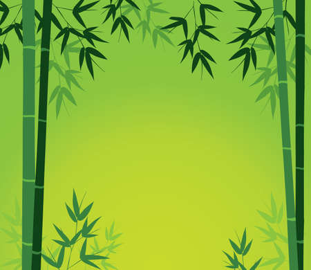 Bamboo Cardのイラスト素材