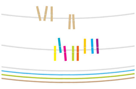 Clothespin のイラスト素材