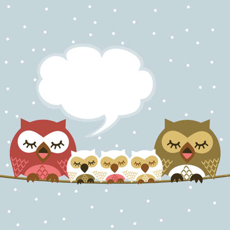 Owlのイラスト素材