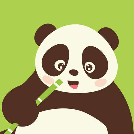 Pandaのイラスト素材