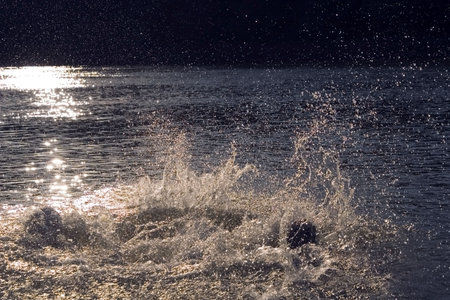 WATER SPLASHの写真素材