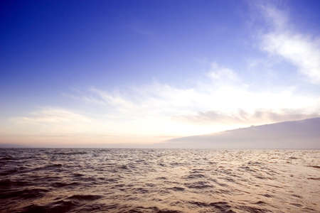 Sunrise lake. This phote make in Hungary. Sunrise whit Balatonの写真素材