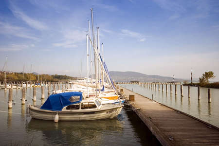 Yacht portの写真素材