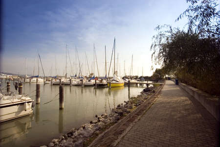 Yacht portの写真素材