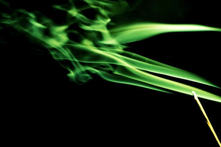 Abstract color composition smoke photoの写真素材