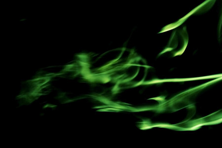 Abstract color composition smoke photoの写真素材