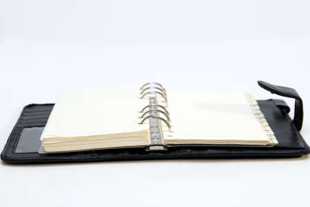 Notebook isolated on a white backgroundの写真素材