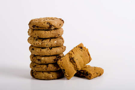 Stack of cookiesの写真素材