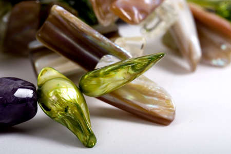 Stone necklace backroundsの写真素材