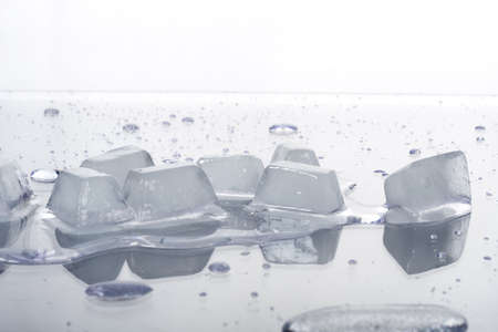 Water glassの写真素材