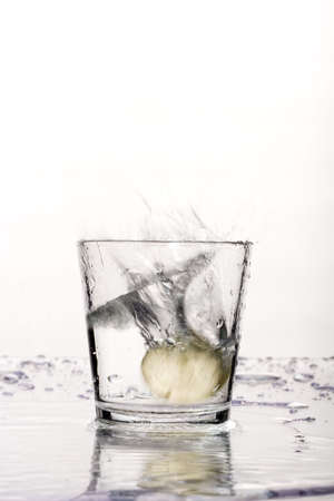 Water glassの写真素材