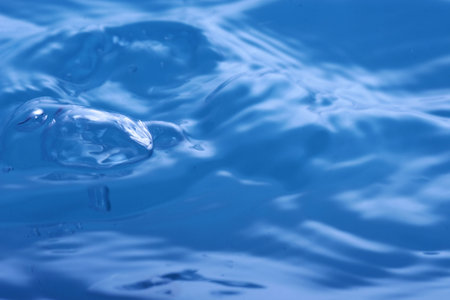 The abstract water splash background