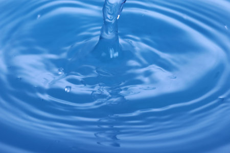 The abstract water splash background
