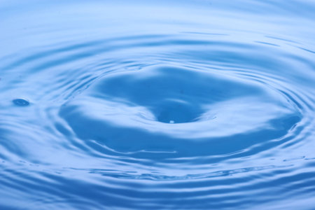 The abstract water splash background