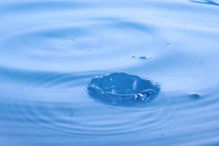The abstract water splash background