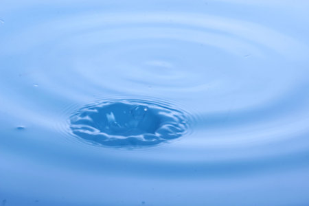 The abstract water splash background