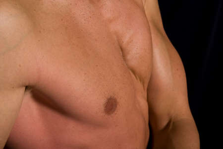 Muscular maleの写真素材