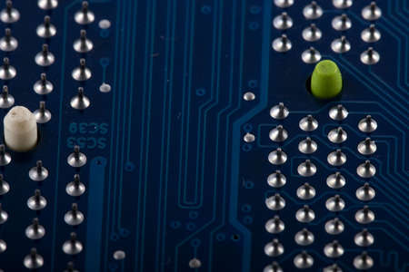 close-up circuit boardの写真素材