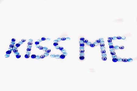 glass pebblesの写真素材