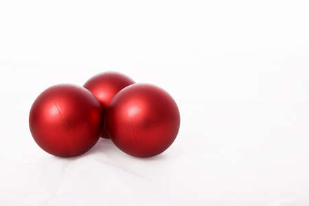 Red ball  of christmasの写真素材