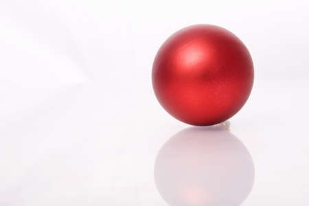 Red ball  of christmasの写真素材