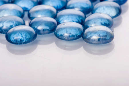 glass pebblesの写真素材