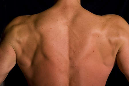 Muscular maleの写真素材