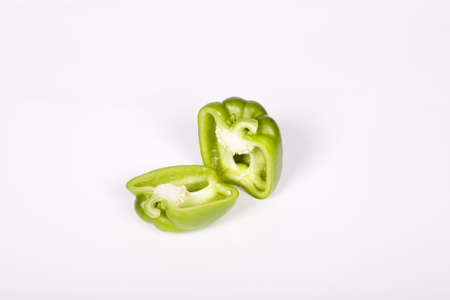 colored paprikaの写真素材