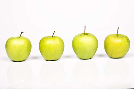 Green Appleの写真素材