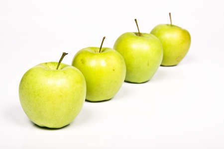 Green Appleの写真素材