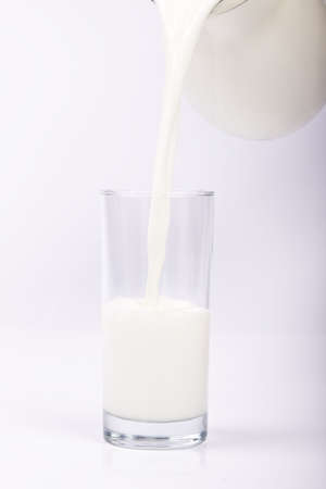 Pouring milkの写真素材