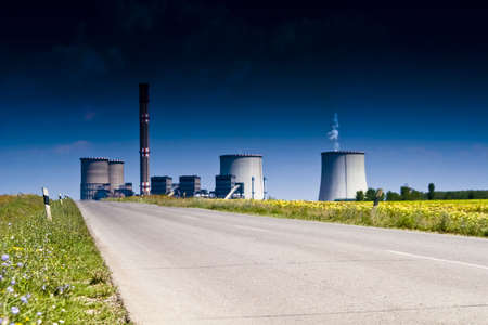 coal power plantのeditorial素材