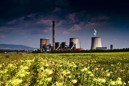 coal power plantのeditorial素材