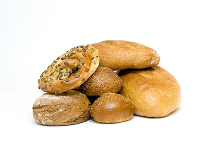 Variety of fresh bread