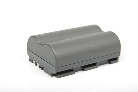 Typical Digital SLR rechargable batteryの写真素材