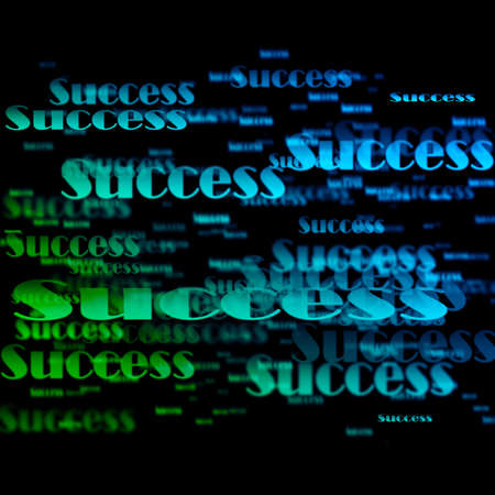 Success background の写真素材