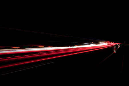 Traffic at night の写真素材