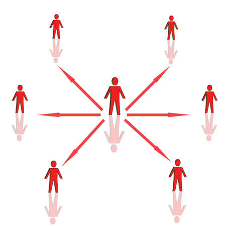 Teamwork Communicationのイラスト素材