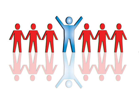 Teamwork Communicationのイラスト素材