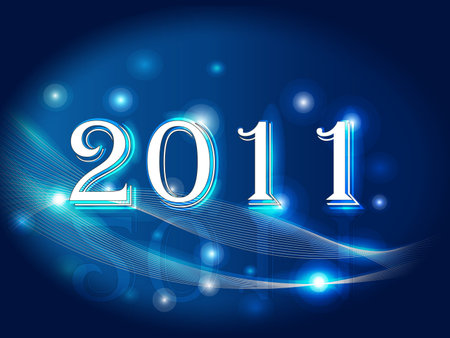 EPS10 2011 Message Background のイラスト素材