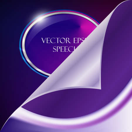 Elegant Speech Bubble vector background のイラスト素材