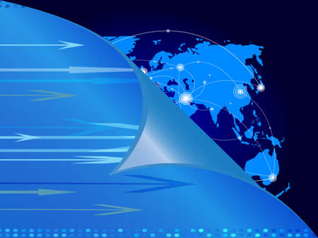 world mapのイラスト素材