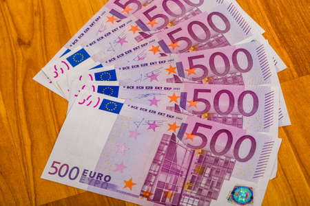 Euro money bank billsの写真素材