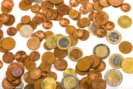 euro coins