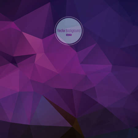 Vector cover design, multicolored abstract polygonal geometric background のイラスト素材